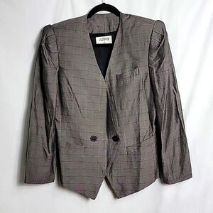 🖤5/$20🖤 KASPER.. gray, plaid blazer..